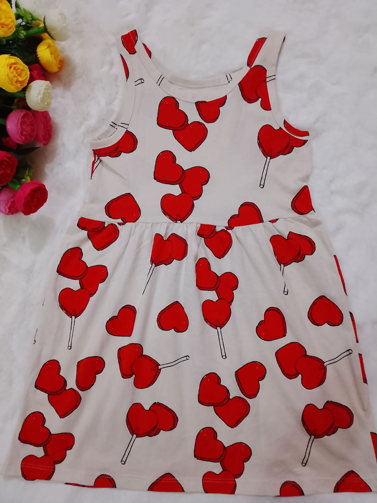 Pastel Rainbow Stripe Dress