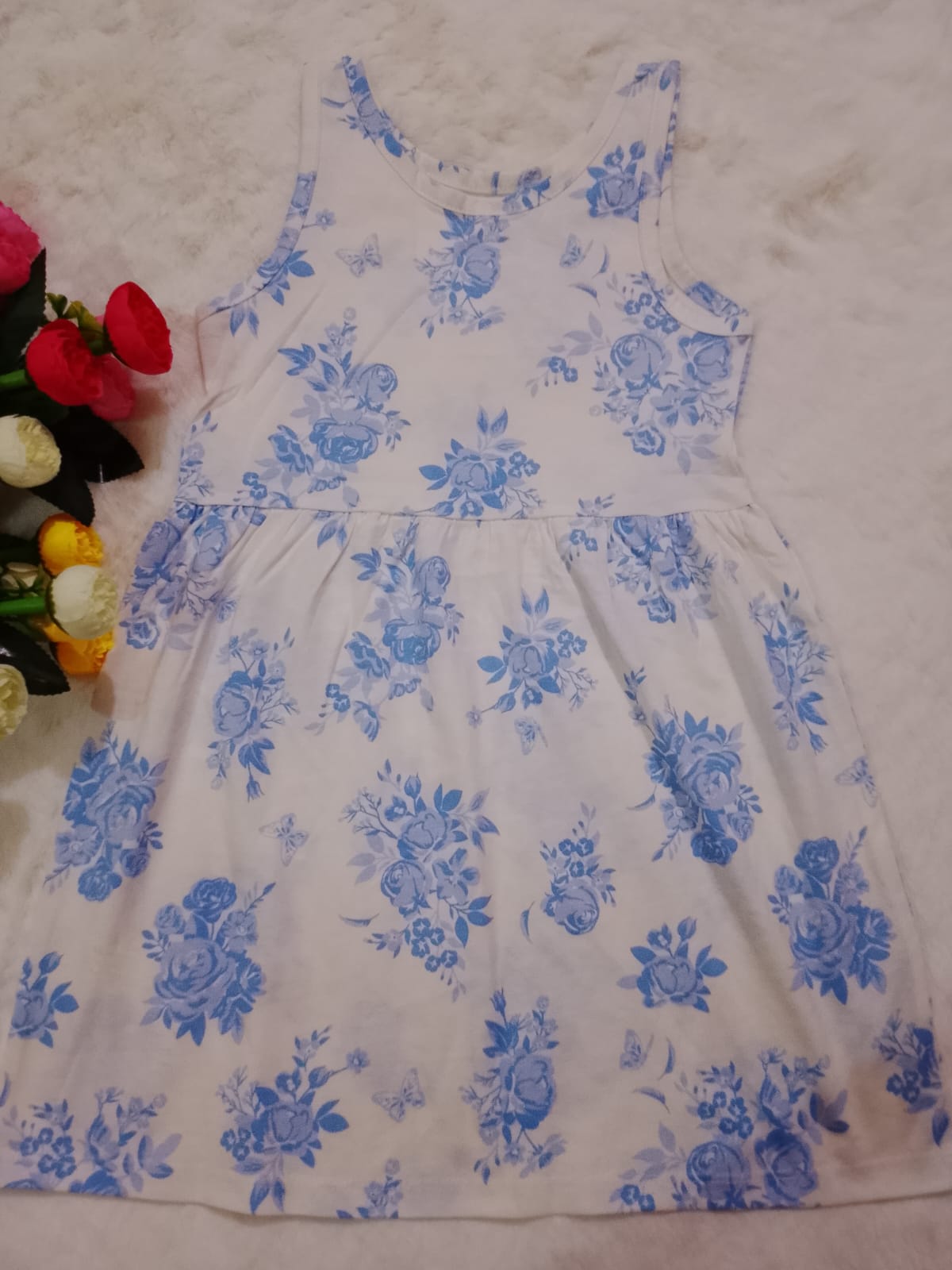 Garden Floral Kids Dress