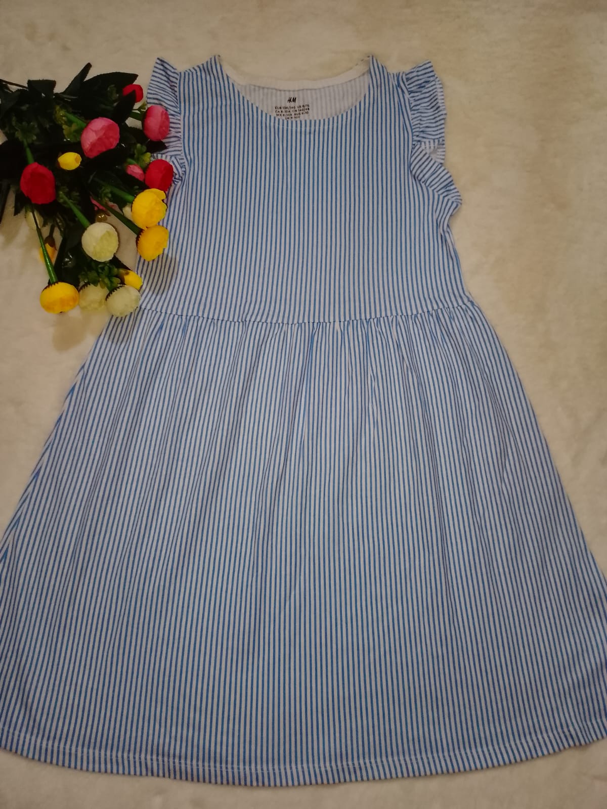 Pastel Bloom Sleeveless Dress